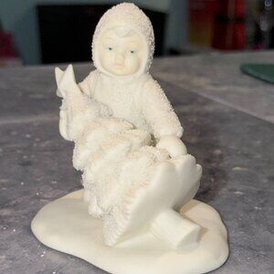 Snowbabies " I'll Put Up The Christmas Tree" 1991